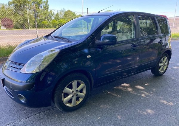 Nissan Note cena 11999 przebieg: 132500, rok produkcji 2006 z Obrzycko małe 466